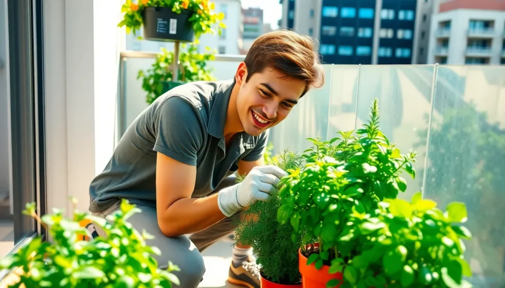 herb container gardening ideas